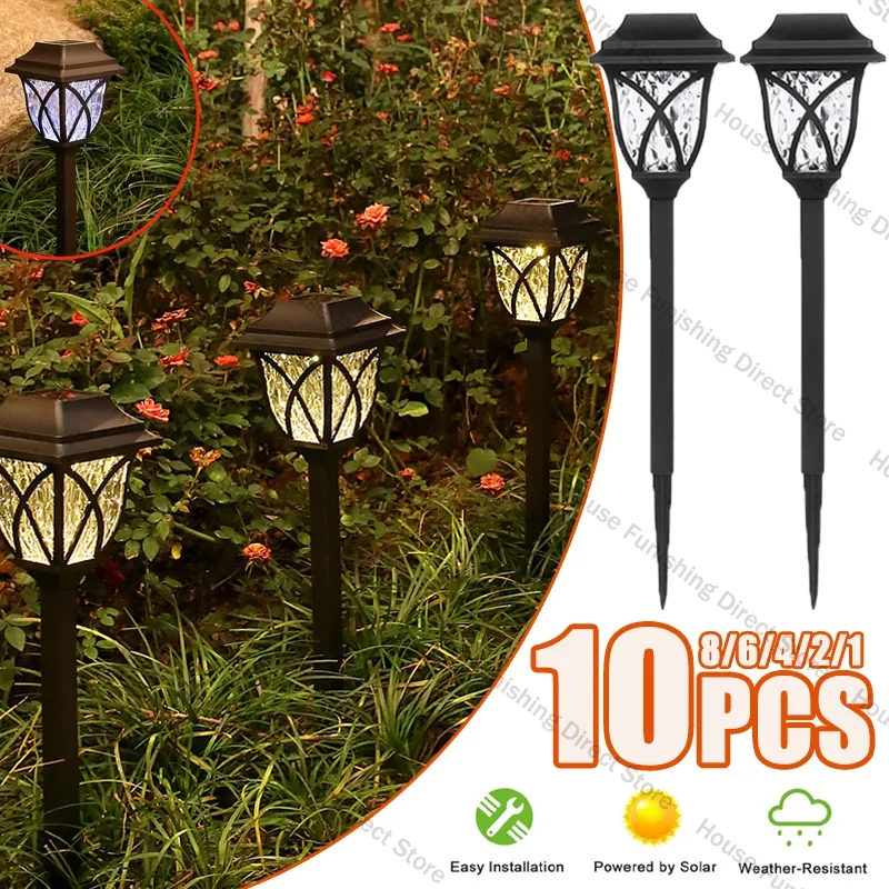 

Solar Yard Lights Bright Lawn Lights Outdoor Waterproof Led Solar Pathway Lights Landscape Path Lights outdoor lighting