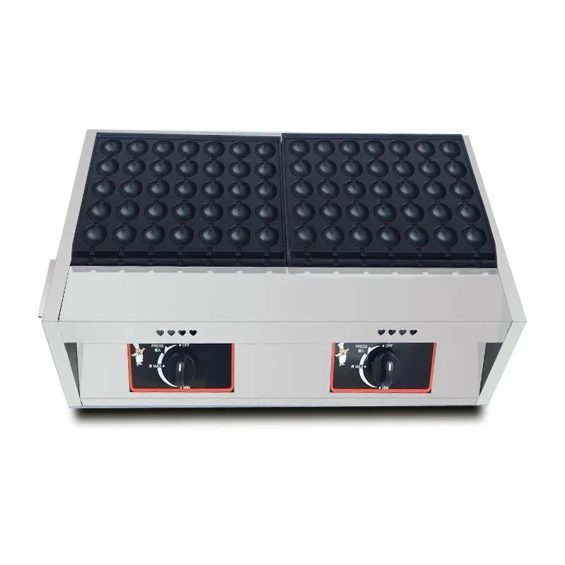 Small Octopus Ball Maker Non-Stick Snacks Fish Ball Oven Crispy Sausage Widely Used Special Design Stainless Steel