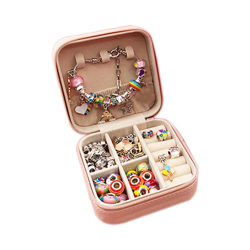 

НОВЫЙ браслет-подвеска, ожерелье, подарок, набор бусин, браслет, набор для бисера, сделай сам, для детей, браслеты на день рождения A