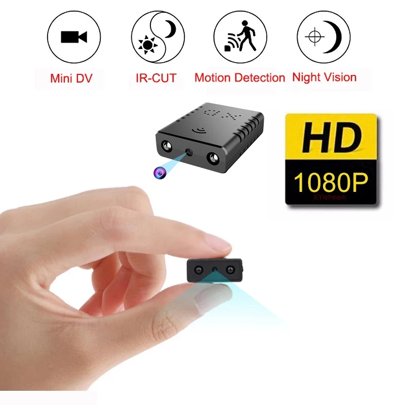 WiFi XD Smart Wireless Camcorder HD 1080P Mini Camera Ip Smallest Mini Camcorder Sport Micro Camera Suport max 256GB TF Card image 5
