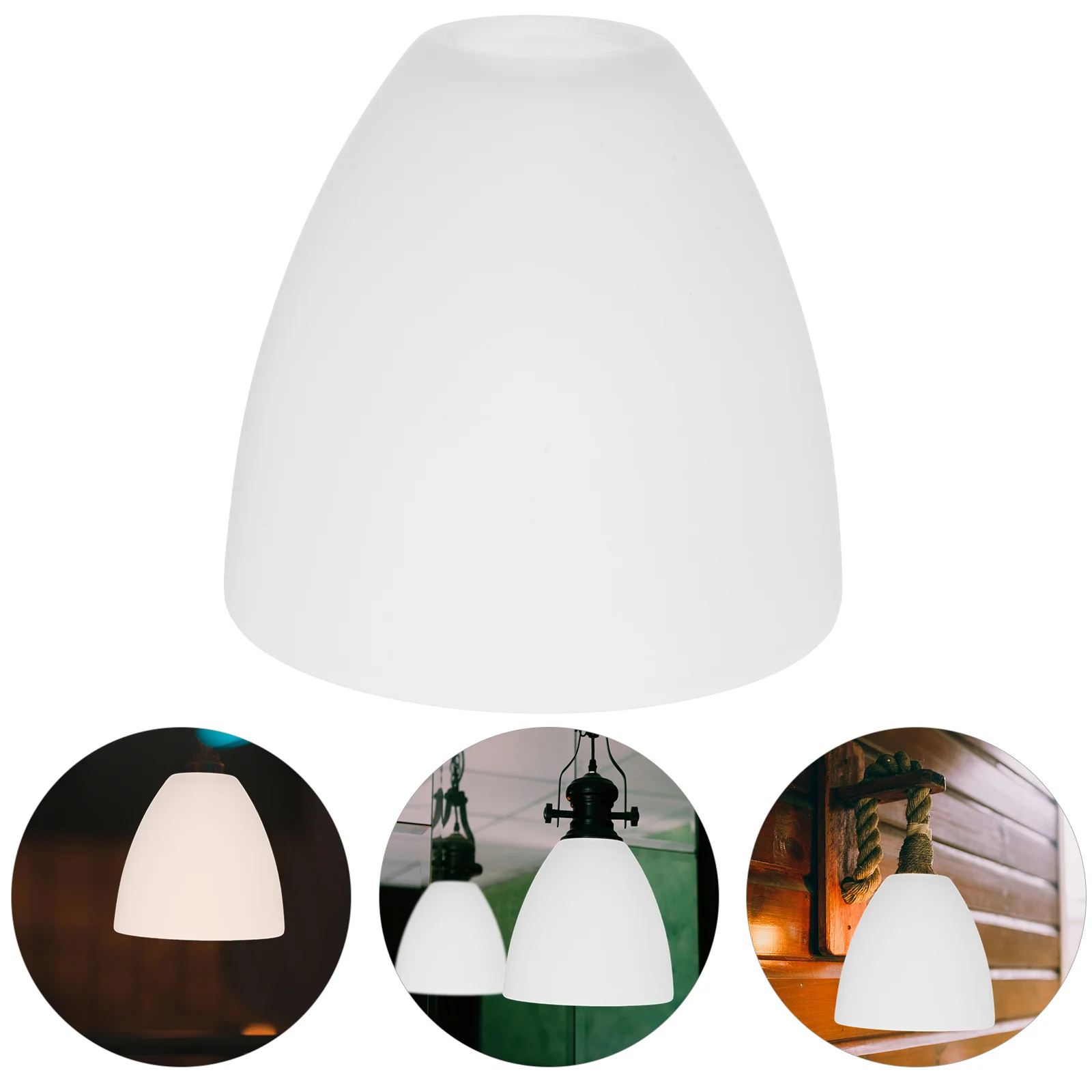 

Replacement Glass Shade for Hanging Wall Ceiling Lamp Fixture Warm Light Diffuser Protective Cover Decorative Lampshade