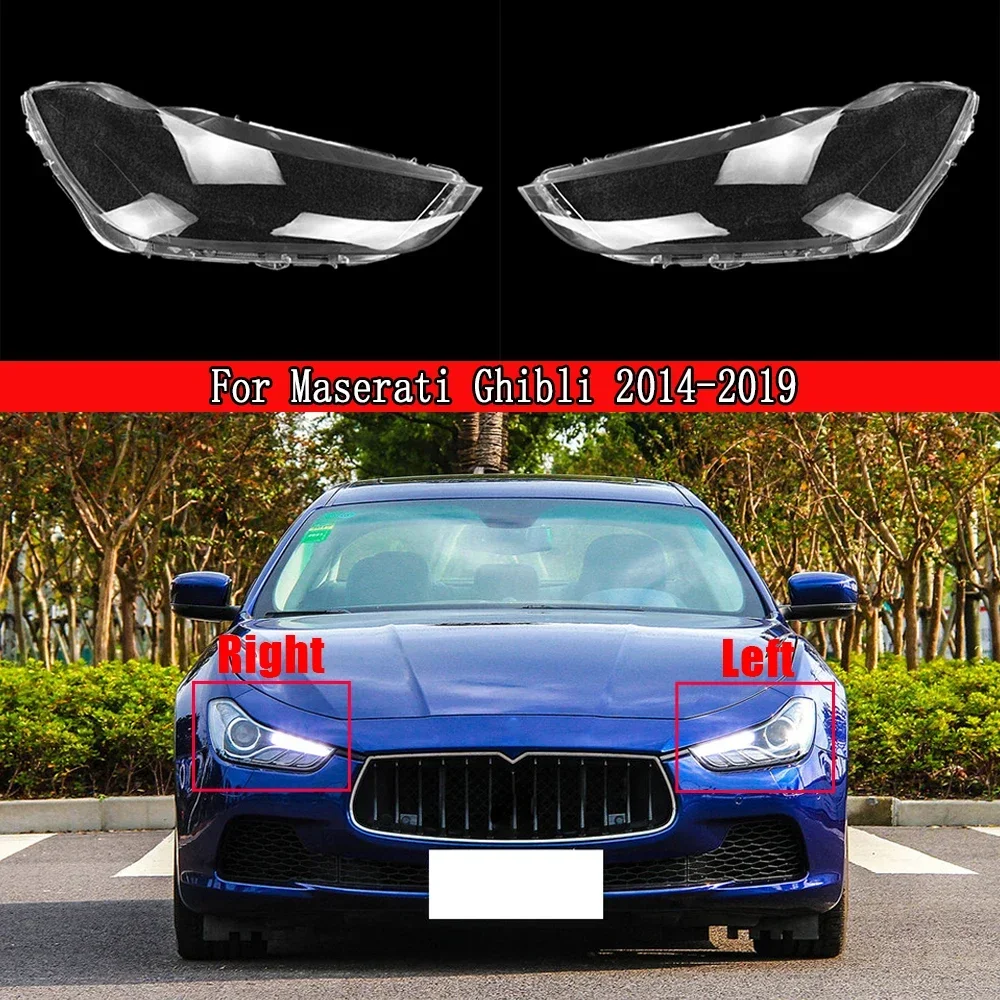 

Крышка объектива передней фары, авто корпус, абажур, стеклянная крышка лампы, крышка фары для Maserati Ghibli 2014-2020