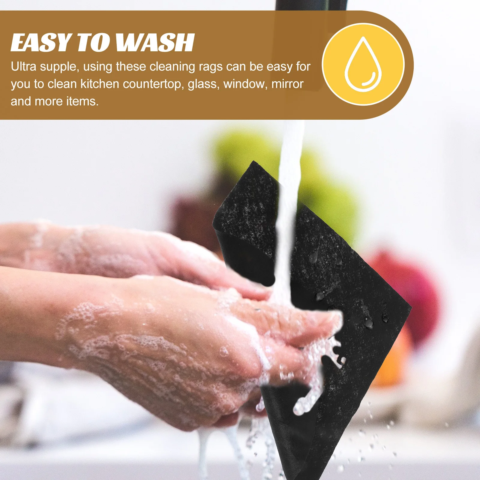 

8Pcs Glass Cleaning Cloth Microfiber Towels Washable No Car Household Use Cleaning Cloths Microfiber Cloths