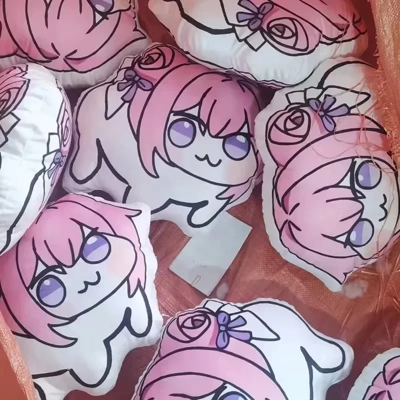 Cute DORO Plush Toy Pillow Anime Character Stuffed Cushion Game Decoration Room Sofa Bedroom Adorable Gift for Fans Home Decor