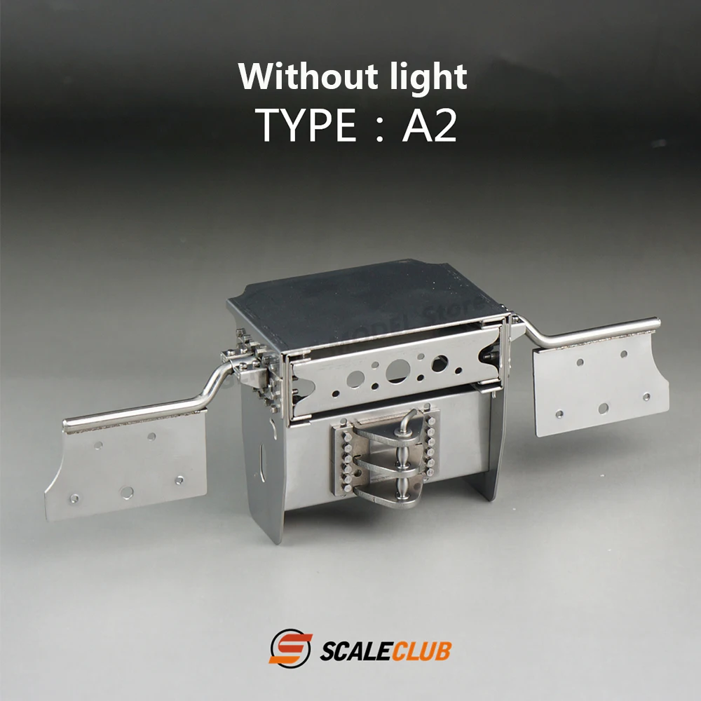 SCALECLUB Modell Metall Simulation Tailbeam Dekoration Upgrade für Tamiya 1/14 RC Tow Truck Heavy Tow Truck Tailbeam Upgrade