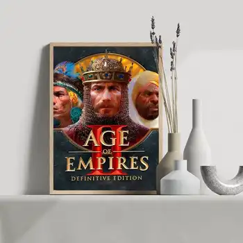 ملصقات عتيقة من لعبة Age of Empires، ديكورات غرف عتيقة لاصقة، ديكورات منزلية، ديكورات مقاهي، ديكورات غرف كاواي 10 best sales عصر الإمبراطوريات - №9