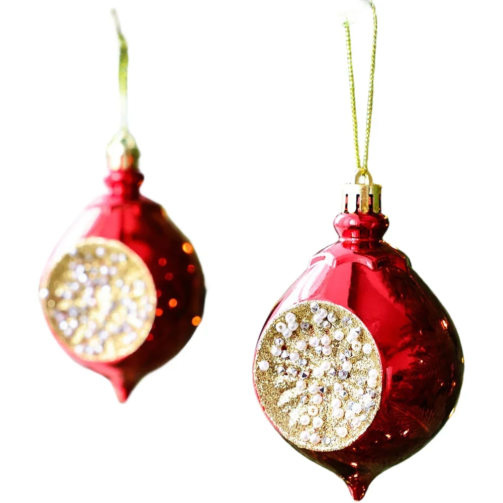 Adorno de estilo europeo Adornos navideños Adorno delicado Detalles intrincados hechos a mano para árbol de Navidad