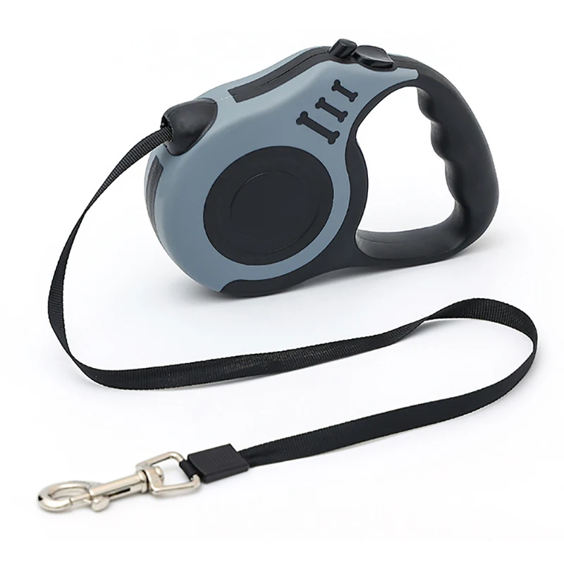 Dog Leash 3m 5m Durable Leash Automatic Retractable Nylon Cat Lead Extension Puppy Walking Running Lead Roulette For Dogs