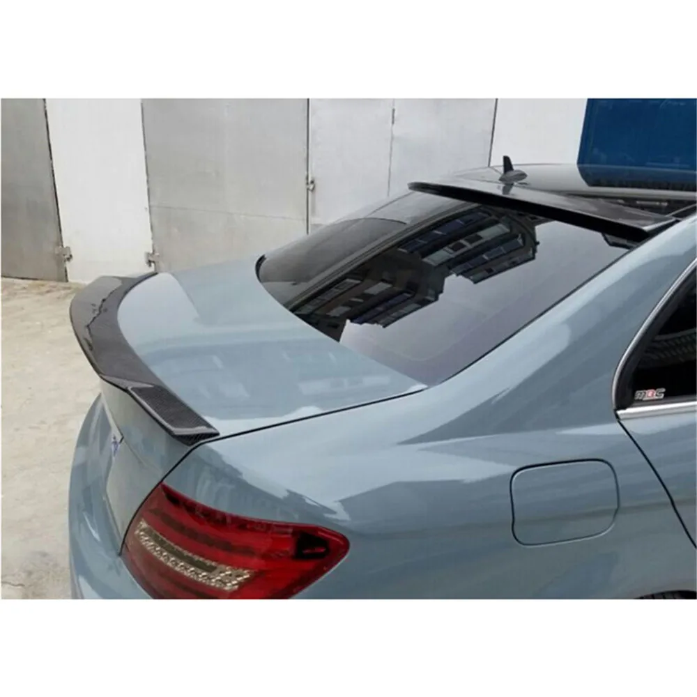 

Карбоновый спойлер на крышку багажника для Mercedes-Benz C-класса W204 C300 C63 AMG Седан 2007-2014, накладка на багажник, обвес