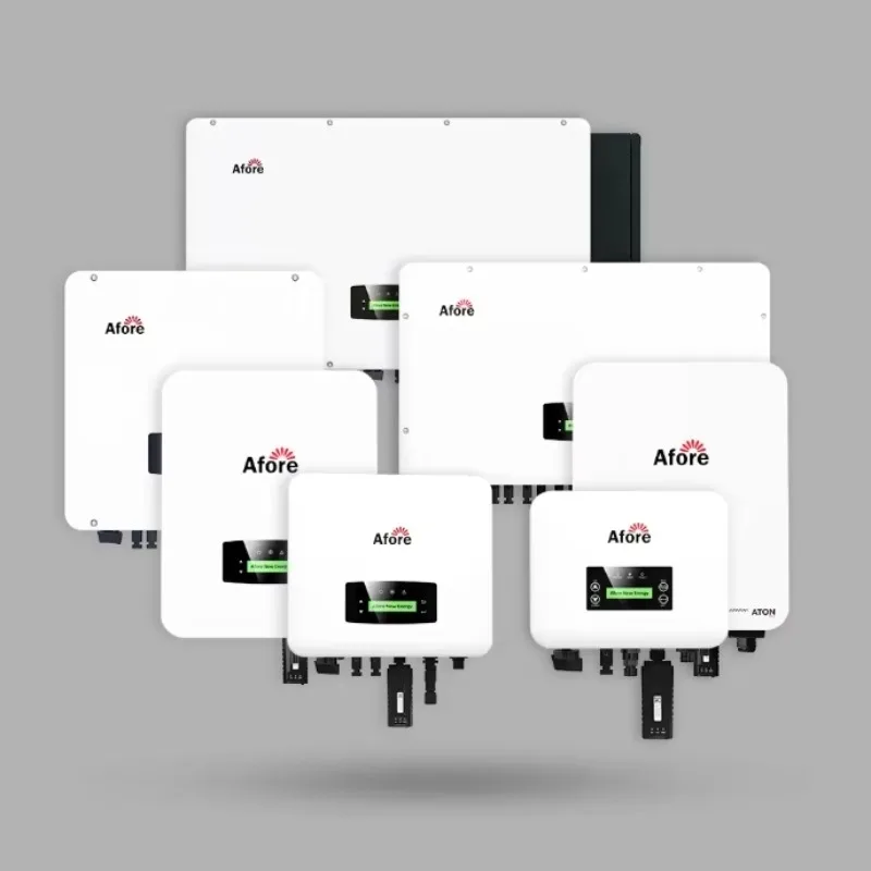 Afore Three Phase Hybrid 3KW 4KW 5KW 6KW 8KW 10KW 12KW Solar Inverter for Solar System Use
