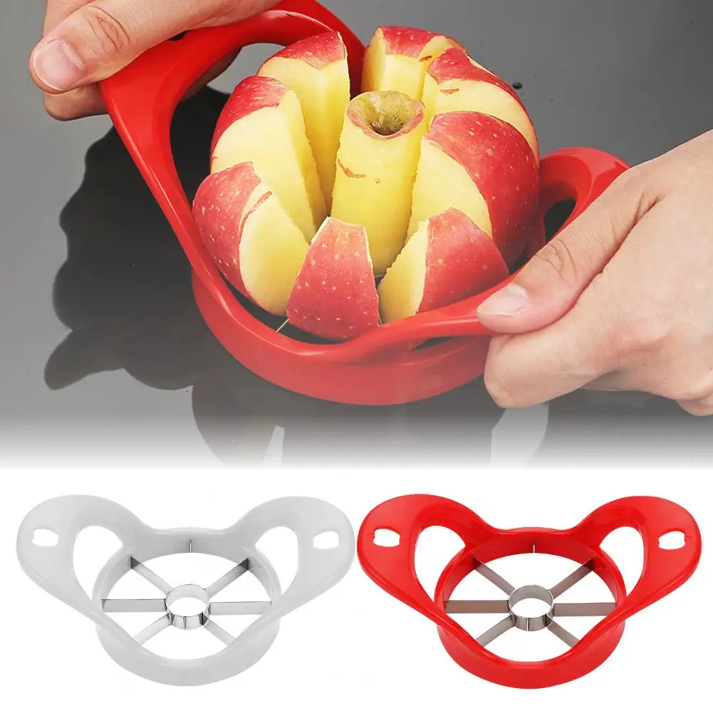 Fruit Cutter Stainless Steel Blade For 8-piece Apples Slicer Pears Cutter Corer Apple Cutting Fruit Divider For Home Kitchen