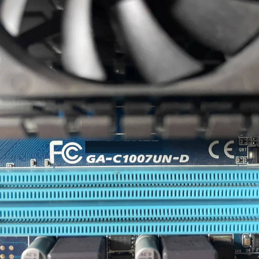GA-C1007UN-D Dual port industrial control motherboard