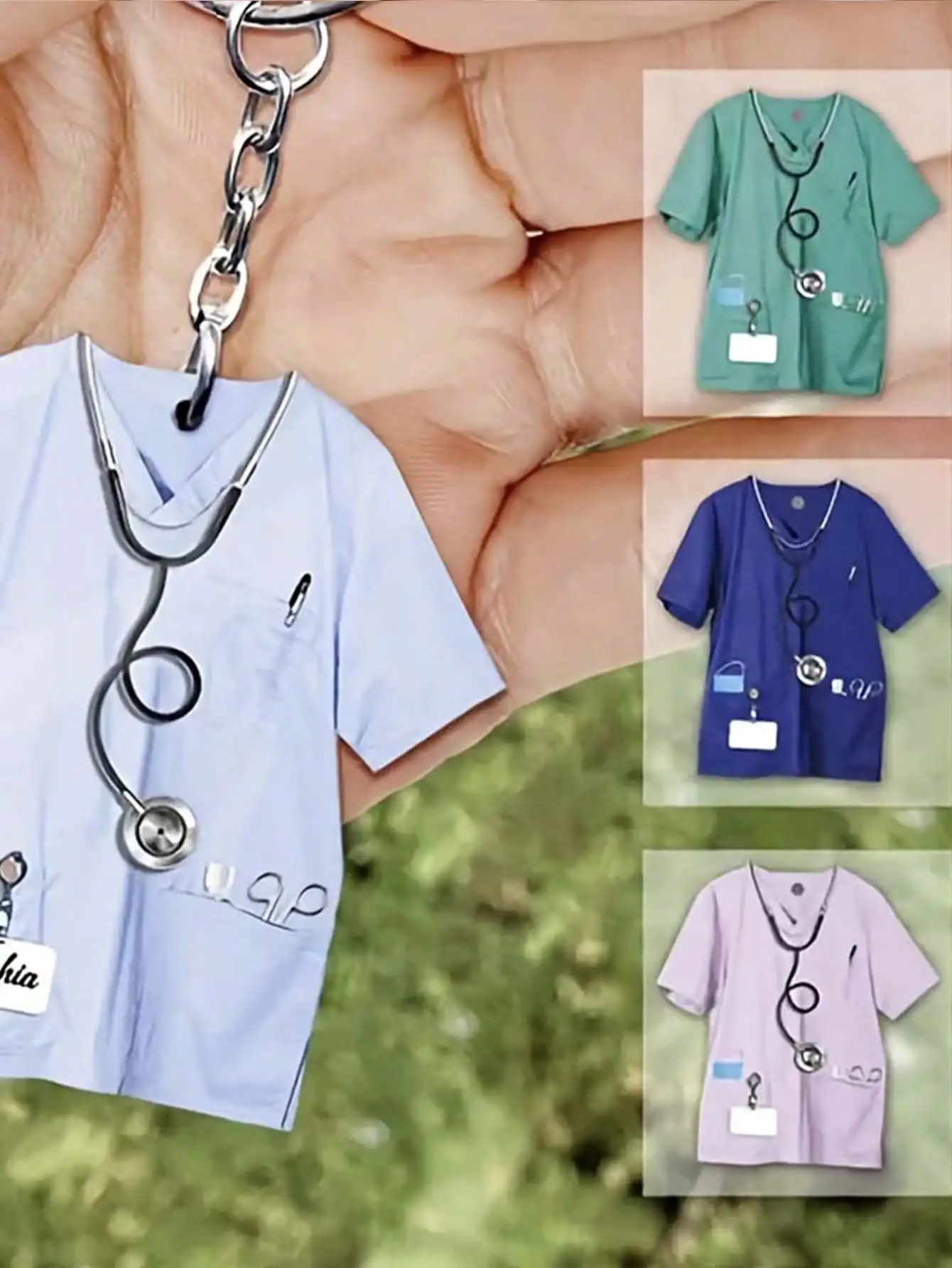 【 Kundenliebling 】Acryl-Schlüsselanhänger für Krankenschwestern und medizinisches Personal – das perfekte Thanksgiving-Geschenk für Autoschlüssel und Rucksäcke