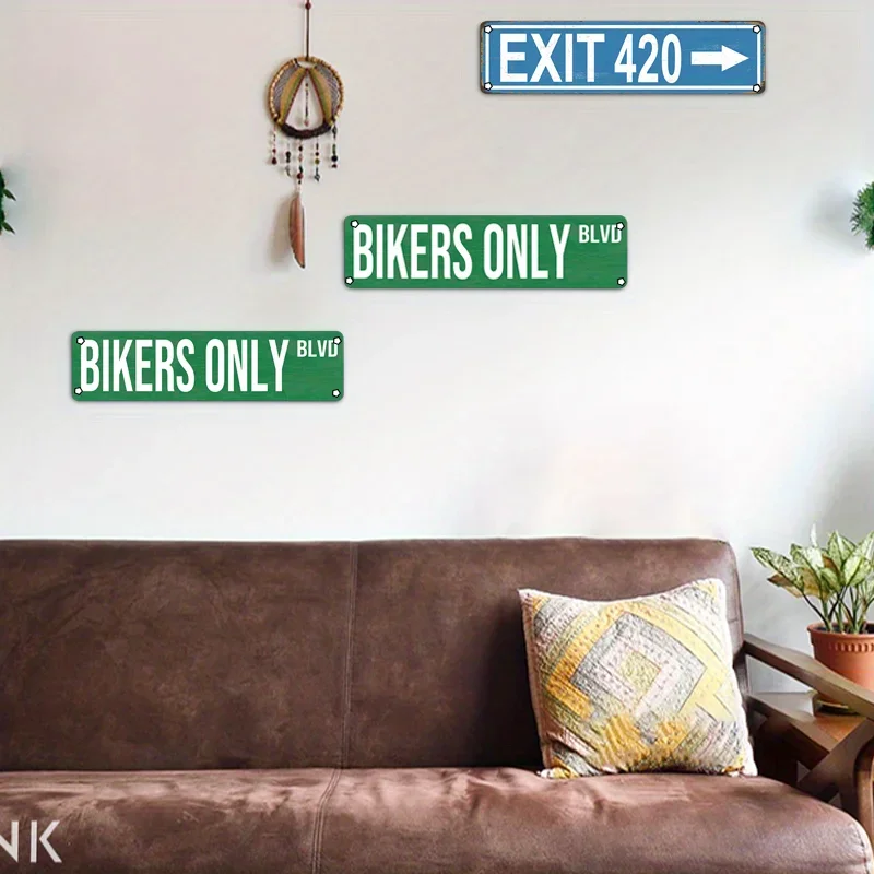 علامة قصدير معدنية عتيقة لديكور جدران المنزل ، مرحبًا بكم في المخيم ، لافتات بحيرة كريستالية ، فيلم رعب ، ديكور غرفة ريفي للبضائع