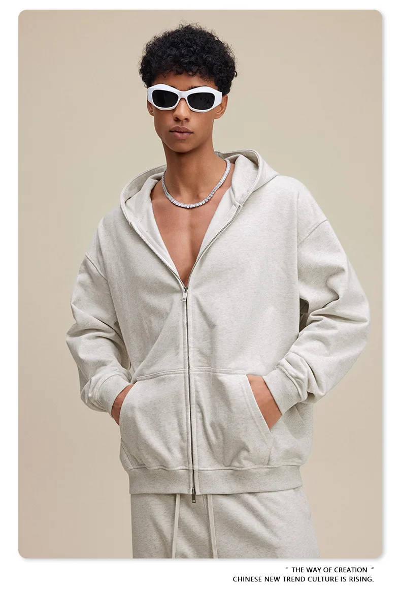 2025 جديد الاتجاه الأمريكي العلامة التجارية الرجال مجموعة الشارع صالح انغلق مقنعين البلوز (بما في ذلك بلوزات وسراويل) مجموعة أزياء الرجال #6