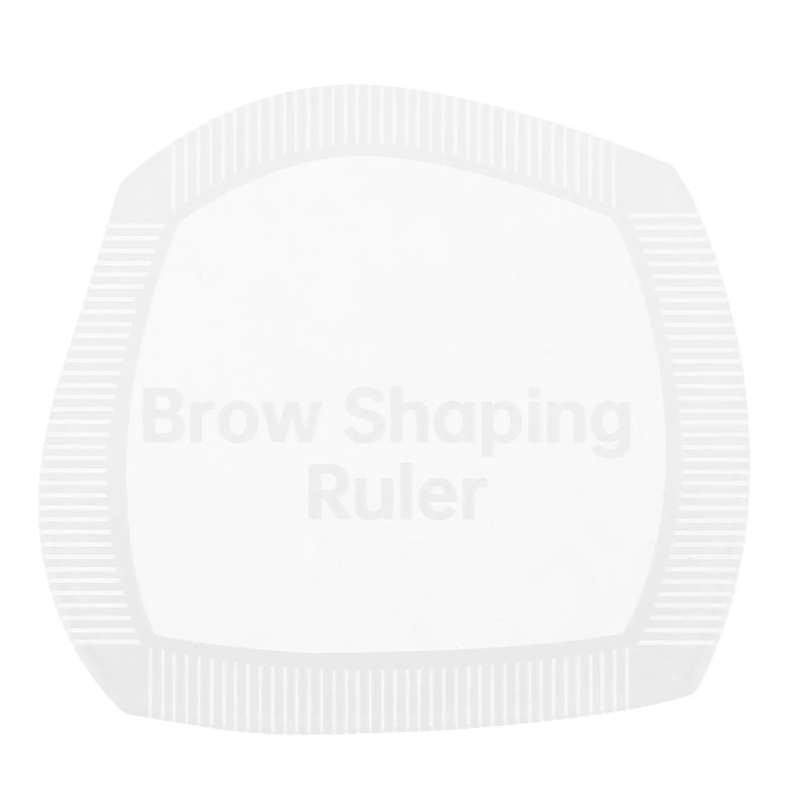 Plastic Eyebrow Ruler Shaping Tool Mapping Guide Fast Drawing Template for Uniform Eyebrow Design Line