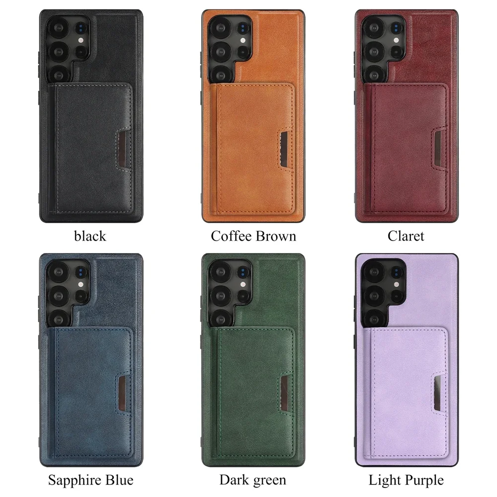 Samsung S25 S24 Ultra Edge Plug S23 + S25Ultra S25U S23U 5G対応 2in1 マグネット式スマホケース キックスタンド カード収納 スマホケース