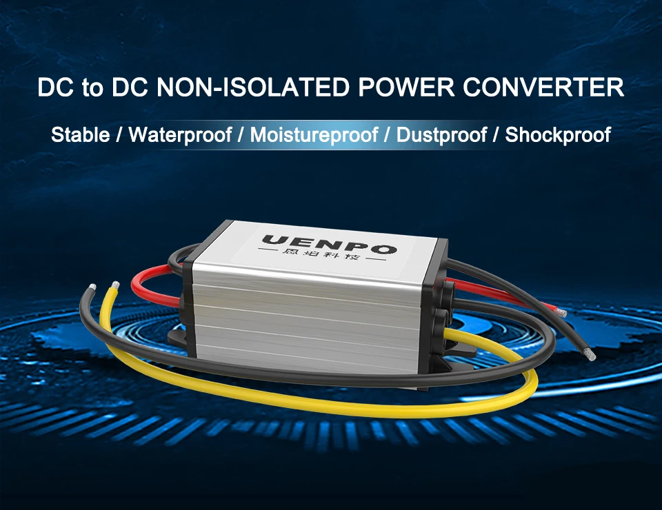 24V bis 13,8 V On-Board-Step-Down-Leistungs modul 36 v48v60v72V bis 15V DC-Stromrichter DC-DC Transformator – Detail 1
