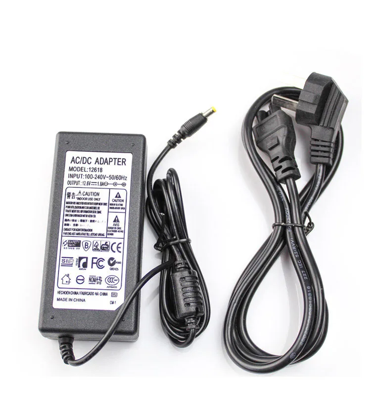 

Optical Fiber Fusion Splicer Charger Adapter IFS-15M/55/15T/MINI4S/FT-1 (12.6V 1.8A)