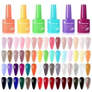 Venalisa VIP4 Nail Gel Polish HEMA/TPO FREE Full Coverage Beautiful Semi Permanent Soak…