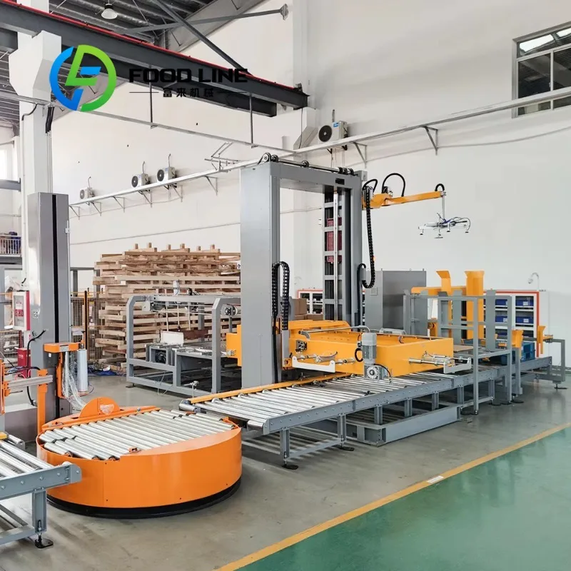 Robotic Palletizer Industrial Robot For Sale Flexible Mechanical Arm For Sack And Carton Stacking automatic packing lower cost