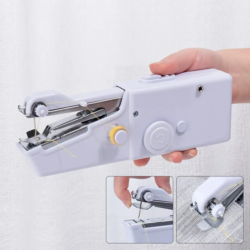 

Sewing machine, household mini fully automatic portable handheld small electric sewing machine, manual patching clothes divine t