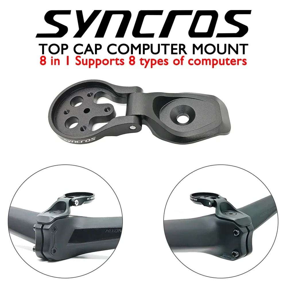 Syncros Ultra-Light Computer Mount for MTB/XC Handlebars/Adapts GPS/Stopwatch BicycleStem, Bicycle Accessories