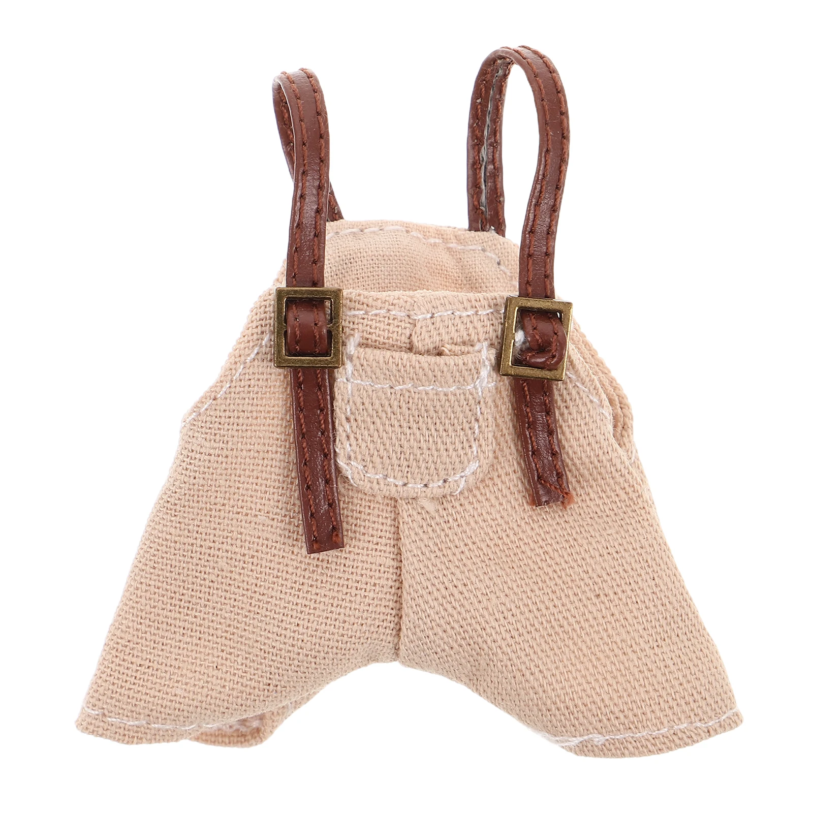 

Dress Up Clothes Mini Denim Overall For Kids Girls Diy Stuffed Animal Wear Handmade Cotton Suspender Pant Playtime Gift