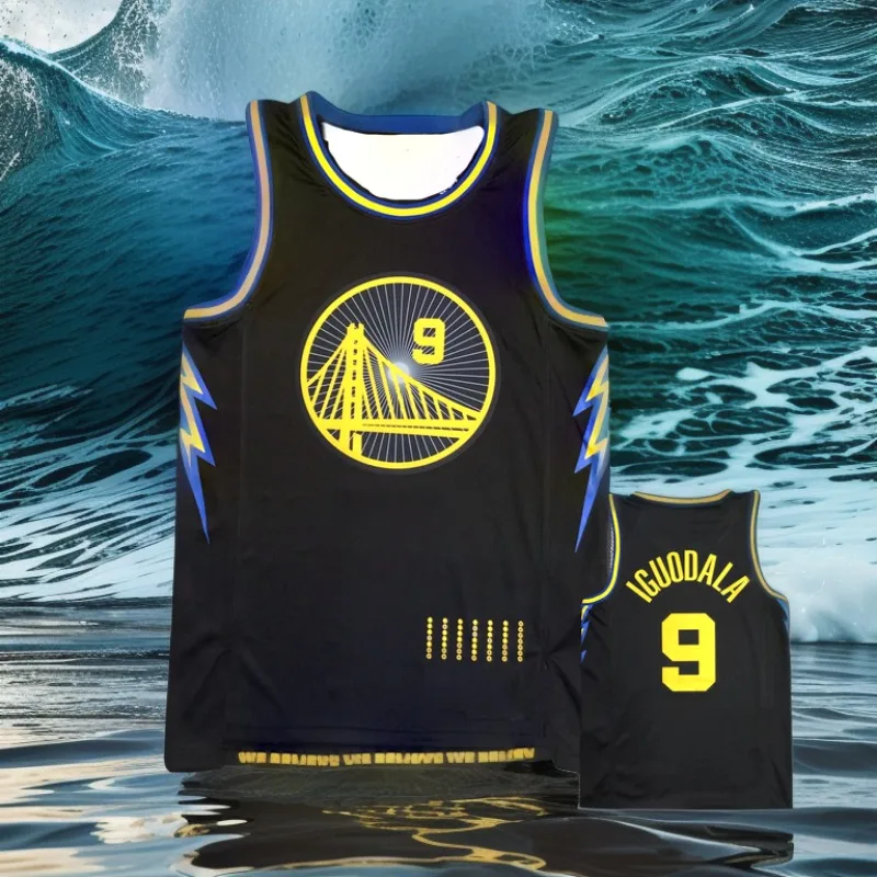 24/25 Latest Hot Summer Sports American Curry No. 30 City Edition Basketball Jersey Adult and Children's Tops Vest Breathable