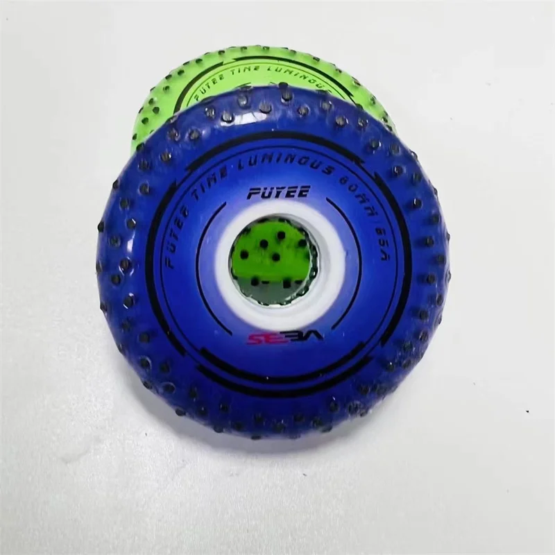 Original PUYEE SEBA 72 76 80 LED Skating wheel with Firestone 52 104 208 Flints White Blue Red Green Purple Light Magnetic Core