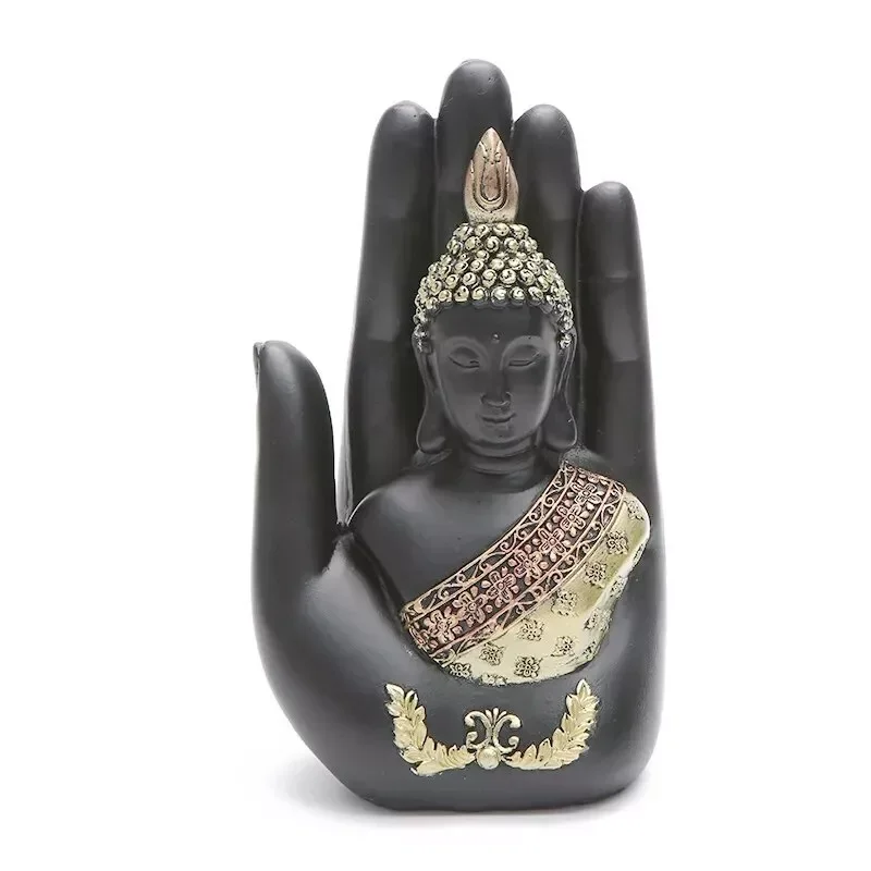 Buda Statue Thailand Buddha Sculpture Resin Hand Made Buddhism Hindu Fengsh
