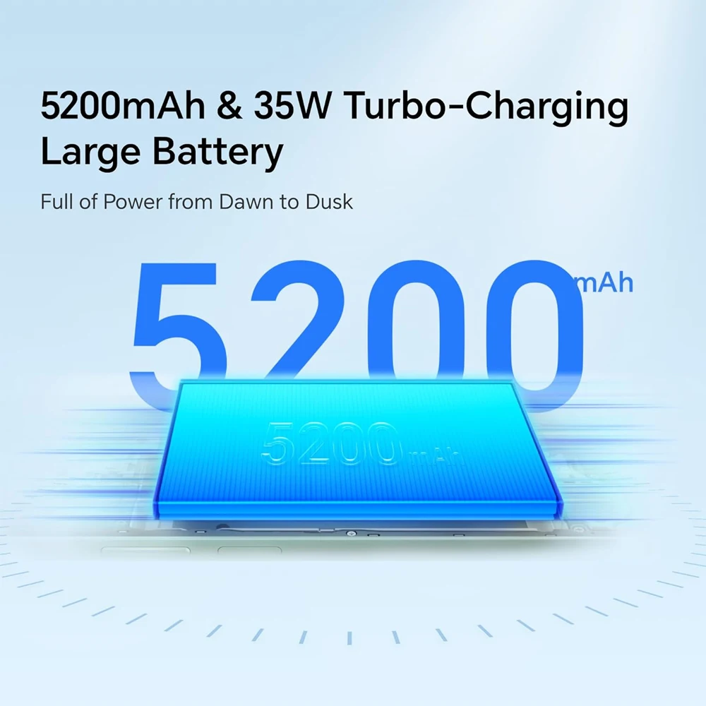 HONOR X6b, Versión EU, Smartphone con Batería de 5200 mAh, Gran Almacenamiento de 8(4+4)GB+128GB, Cámara Ultra Nítida con IA de 50MP 5