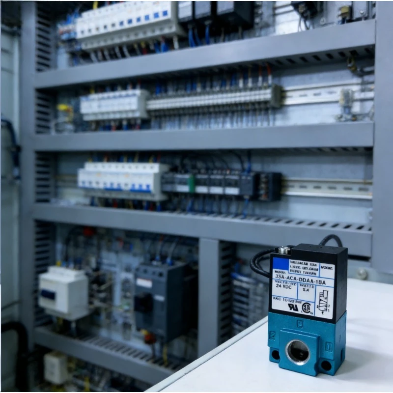 35 Series Solenoid Valve 24VDC 2/2 Way 2/3 Way for Air Water Pneumatic Control Replacement