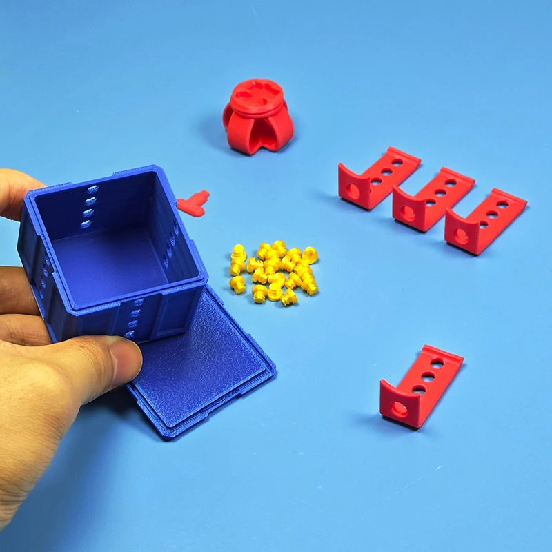 1 Piece Large Annoying Prank Screw Box 3D Printed Gift Box With Screws Money Card Container Christmas Gift