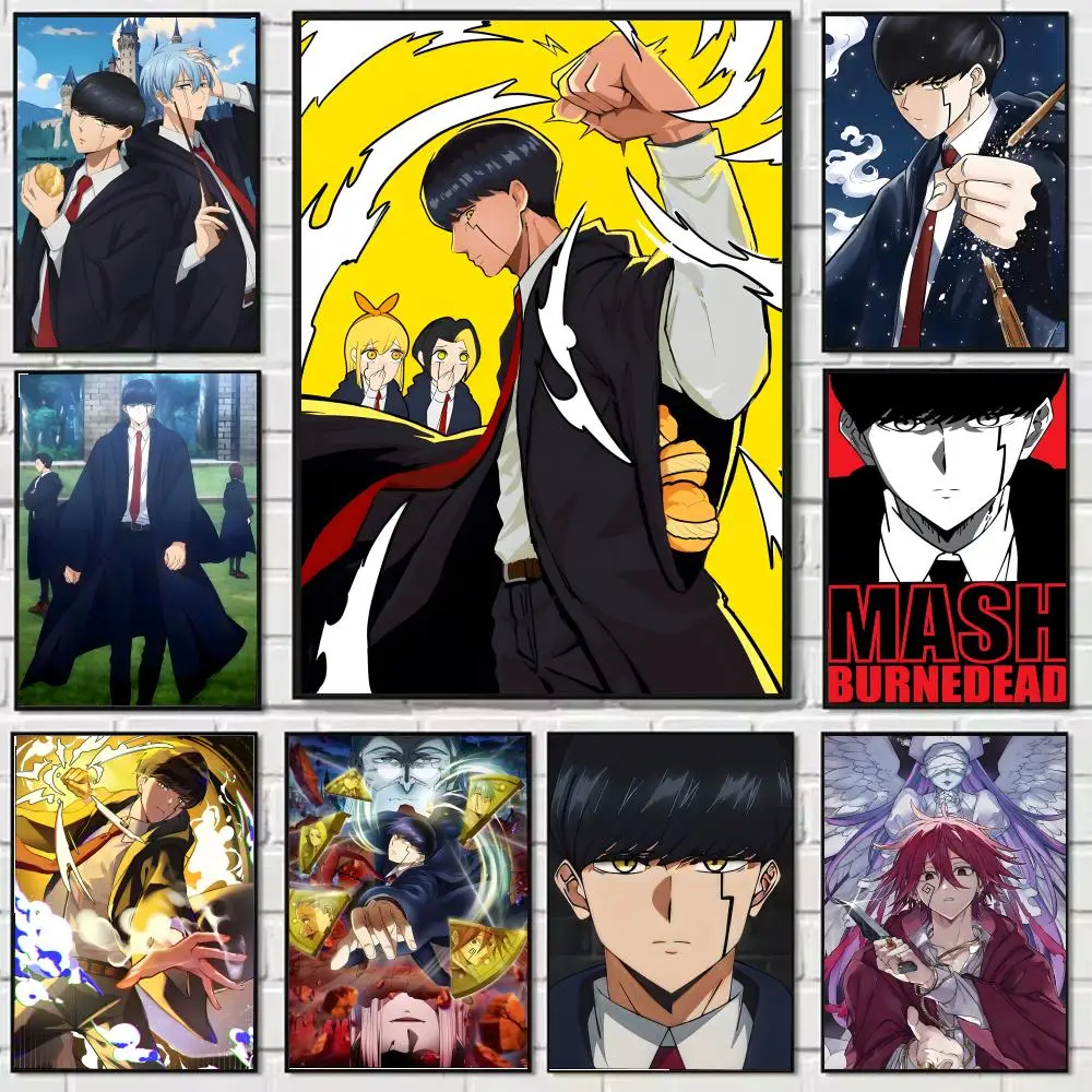 

Постер Mashle Magics Muscles, декоративные наклейки на стену, фреска, фотопечать для дома, гостиной, прихожей, декор