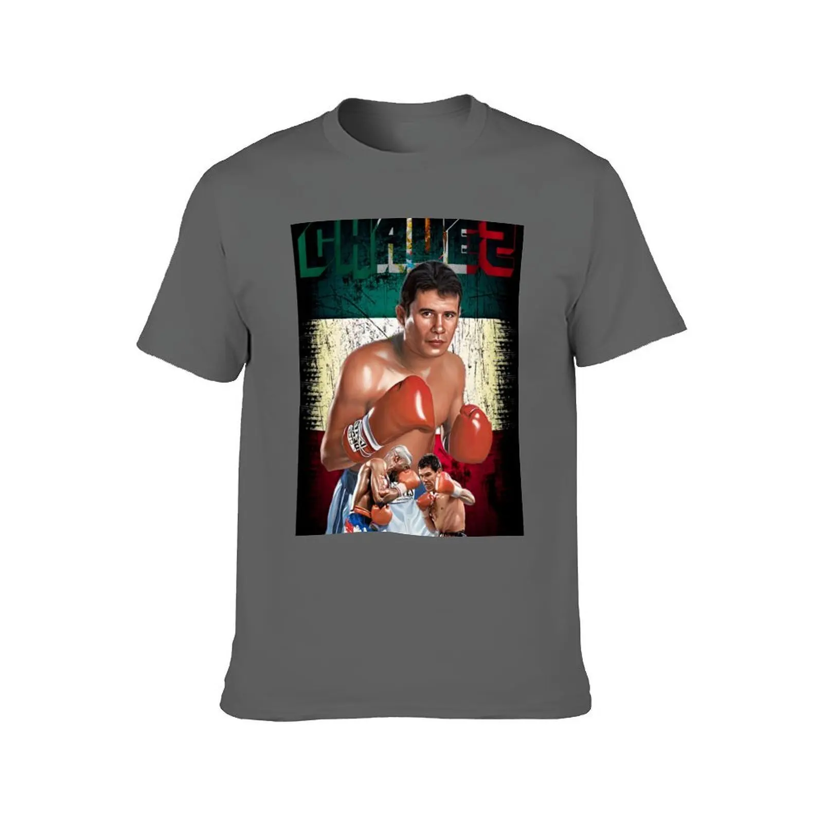 تي شيرت جوليو سيزار شافيز إل جران كامبيون دي ميكسيكو تي شيرت رجالي قطن 100% مضحك تي شيرت قطن تي شيرت #2