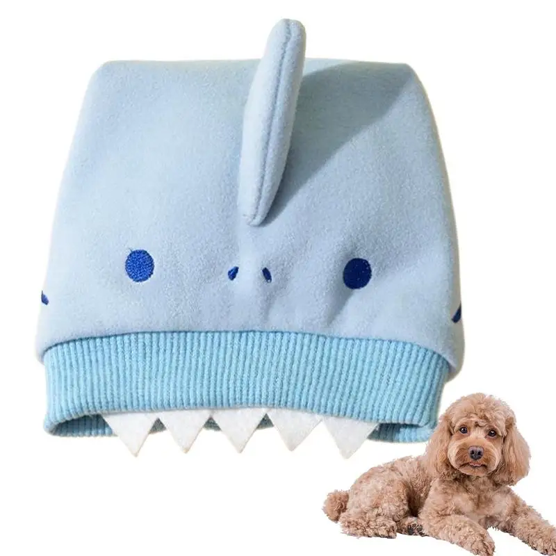 Warm Hat For Cat Comfortable Cute Puppy Beanie Hat Pet Supplies Animal Shape Design Pet Headwear Hat Adjustable For Small Dogs