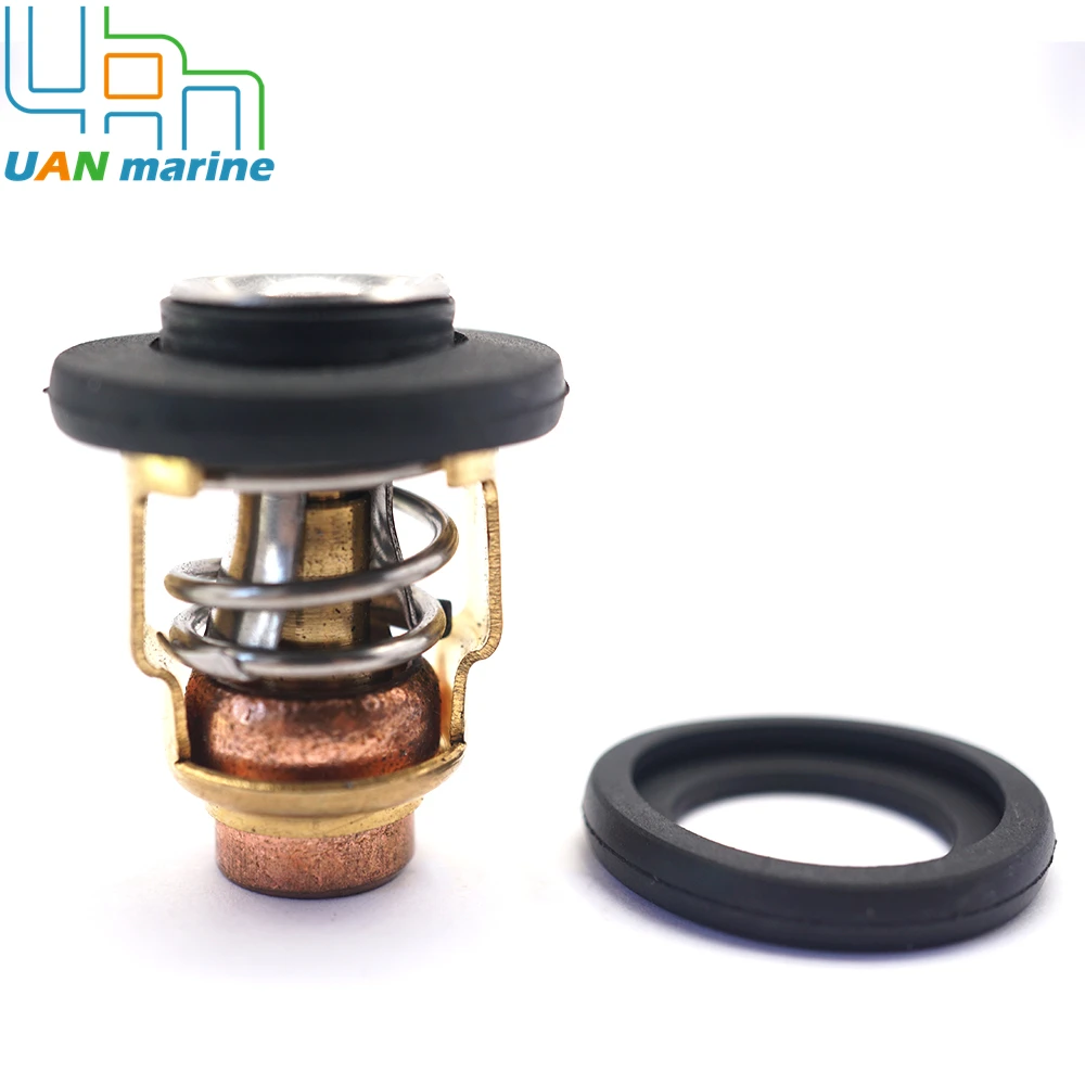 50℃ /122℉ Thermostat 6E5-12411 688-12411 6H3-12411 6E5-12411-10 for Yamaha FOR SUZUKI Outboard Motor 15HP 25HP 30HP 40HP- 220HP