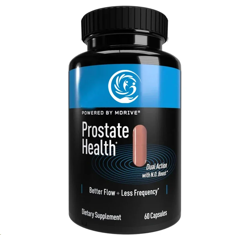 Men's Prostate Health, Dual Effect, Promotes Flow and Normal Frequency, 60 Vegetarian Capsules