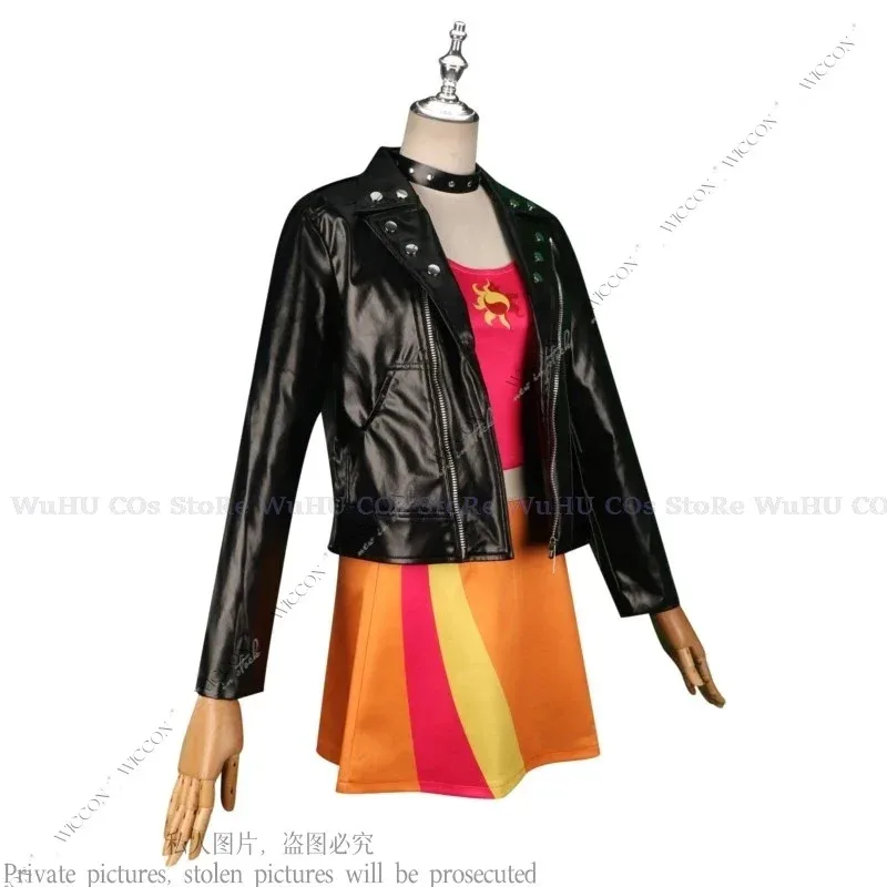 DY20My Cos فتاة صغيرة امرأة المهر تأثيري حلي شعر مستعار الغروب دور اللعب لامع كوميك كون هالوين حفلة Oneesan أنيمي مجموعة معطف