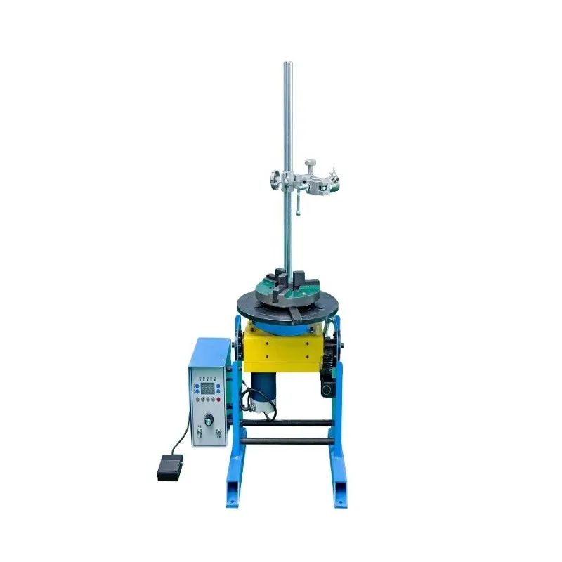 Factory Direct Sales HD-30 30kg Rotary Table Welding Positioner 315mm Workbench Diameter CE Certified Chuck Welding Rotary