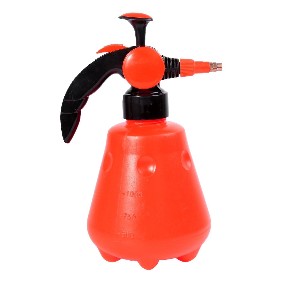 

1pc Fog Spray Bottle Atomizer Plastic Sprayer Garden Watering Car Cleaning Lightweight Durable 1L Red Creative Spray Dispenser