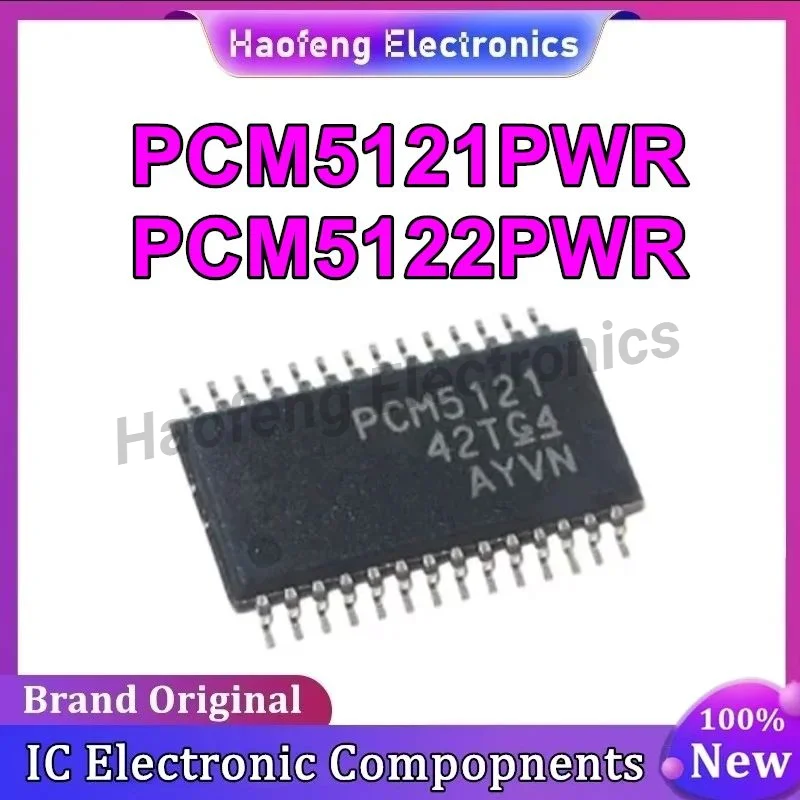 10PCS PCM5121PWR PCM5122PWR PCM5121 PCM5122 sop-28 100%New Original in stock