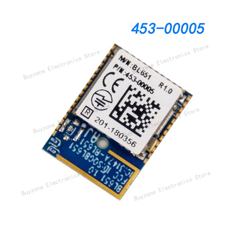 

453-00005 Bluetooth Bluetooth v5.0 Transceiver Module 2.402GHz ~ 2.48GHz PCB Trace Surface Mount