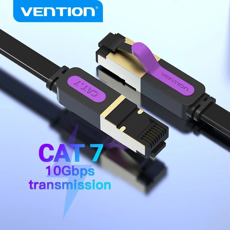 

Vention Ethernet Cable Cat 7 Lan Cable STP RJ45 Network Cable for Compatible Patch Cord for Computer Router Laptop Network Cable