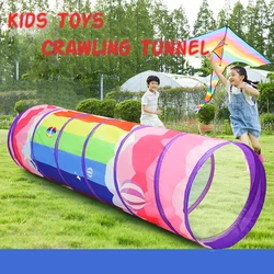 Crawling Tunnel Kids Toys Portable Tent Decoration Folding for Toddlers Children Outdoor Indoor Toy Spring outing outdoor travel