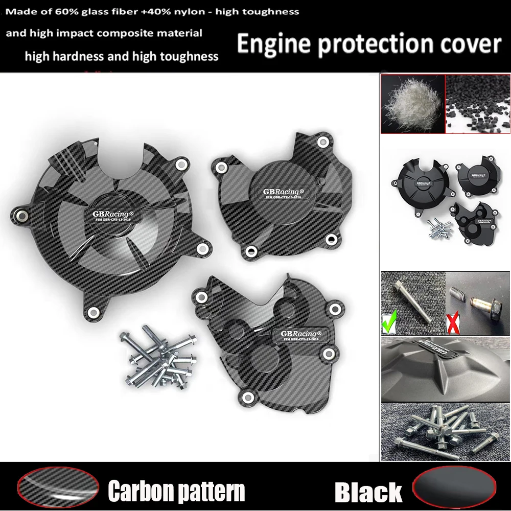 

Motorcycles Engine Protective Cover, FOR Kawasaki ZX6R 2007 2008 & ZX6R 2013 2014 2015 2016 2018 2019 2020 2021 2022 2023