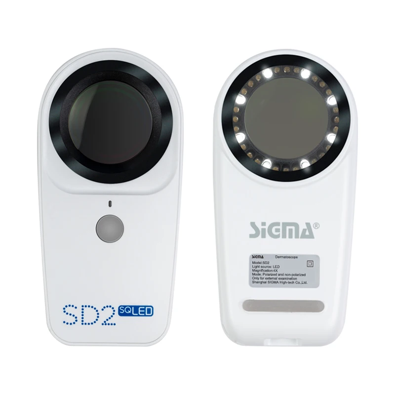 SIGMA Medical Device Skin Analyzer Cross Polarized Light Mini Dermatoscope SD2