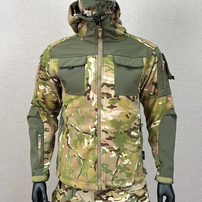 Chaqueta forro polar duradera para exteriores con paneles - imagen 4