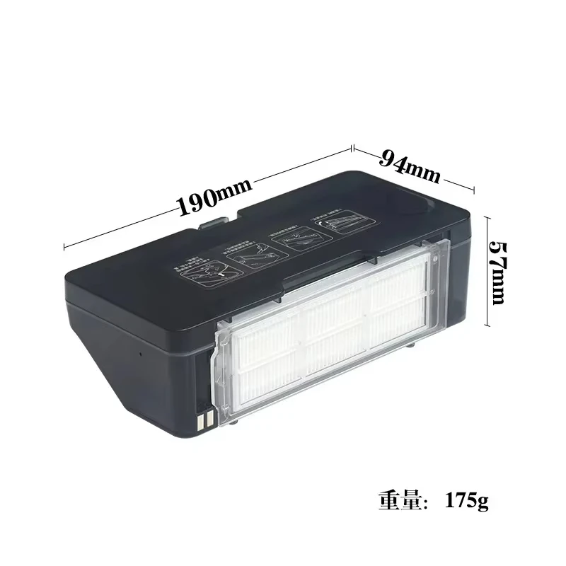 2 in 1 Wassertank Staubbox für Xiaomi Roboter Staubsauger 2S 3C VIOMI V2 V3 XMSTJQR2S STYTJ02YM Roboter-Staubsauger Ersatz S